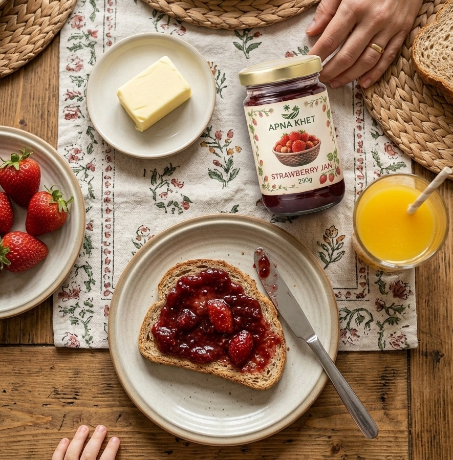 100% Natural Strawberry Jam – Direct From Our Farm | No Chemicals, No Preservatives - Image 2