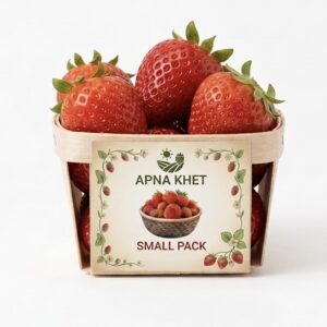 Fresh Grade A Strawberries – Pack of 8 (Premium Quality)